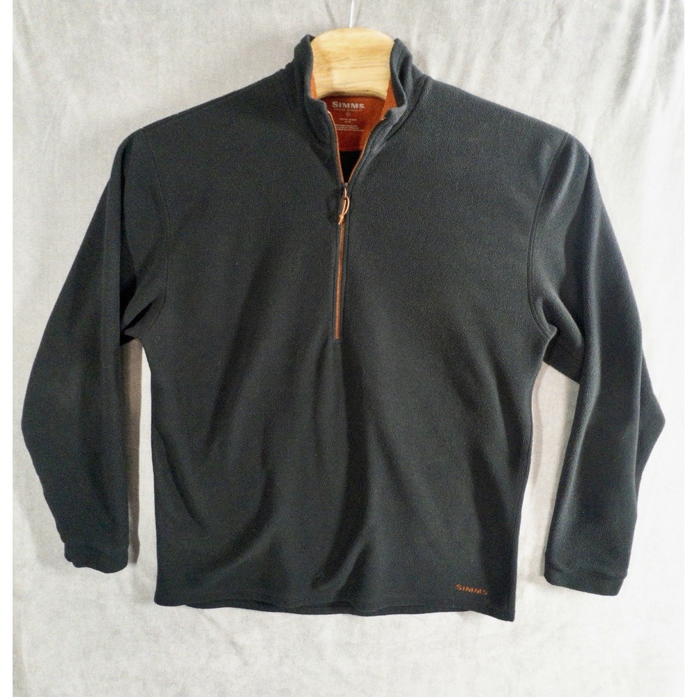 Simms Fishing Qtr Zip Fleece Thermal Mens XL Outdoors Fly Fishing Gorpcore